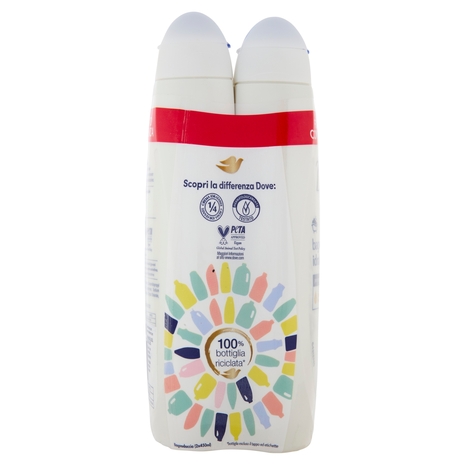 Dove Bagnodoccia idratante 2 x 450 ml